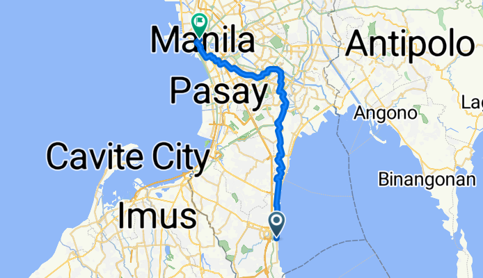 Route to Riverside Drive