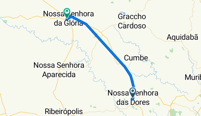 De Rua Marechal Deodoro Fonseca a Rua Ana Maria Bezerra