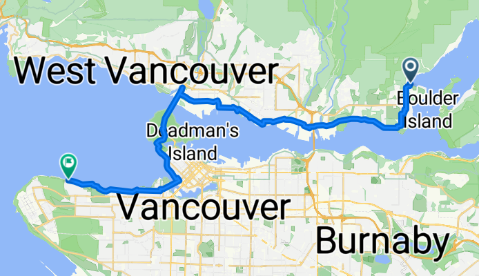 Deep Cove to UBC Grind
