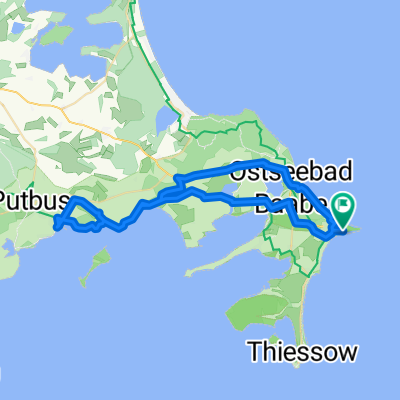 Göhren - Lanken-Granitz - Lauterbach - Göhren