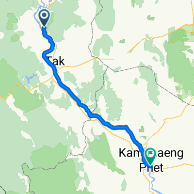 From Amphoe Ban Tak to Kamphaeng Phet