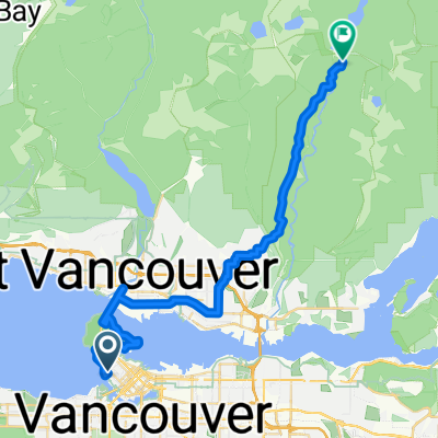From Vancouver to North Vancouver