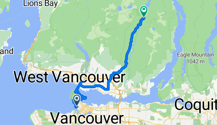 From Vancouver to North Vancouver