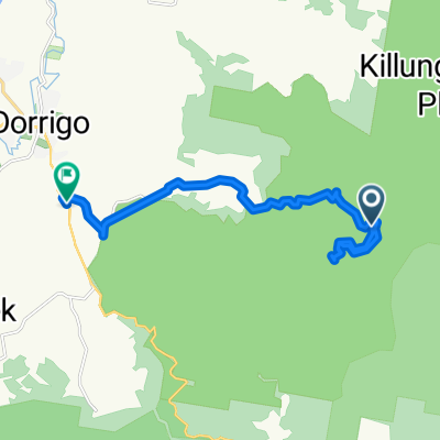 Blackbutt Track to Waterfall Way