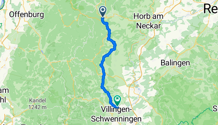 Von Freudenstadt bis Villingen-Schwenningen