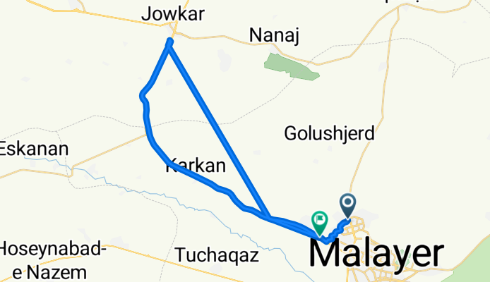 Relaxed route