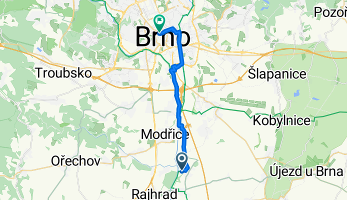 Rajhradice - Brno