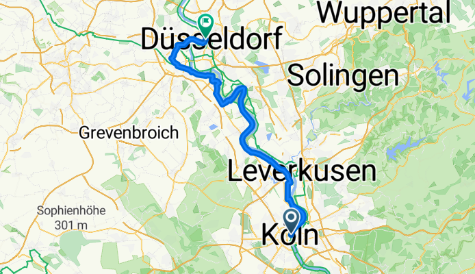1: Cologne – Düsseldorf (CERTIFIED) - 2: Düsseldorf – Duisburg (CERTIFIED) - 3: Duisburg – Wesel (CERTIFIED) - 4: Wesel – Millingen aan de Rijn (CERTIFIED) -...