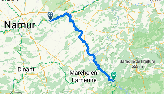 Andenne - La Roche-en-Ardenne