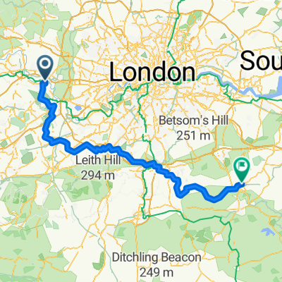 From Windsor to Tonbridge