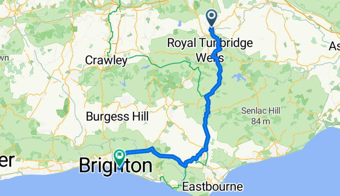 From Tonbridge to Brighton