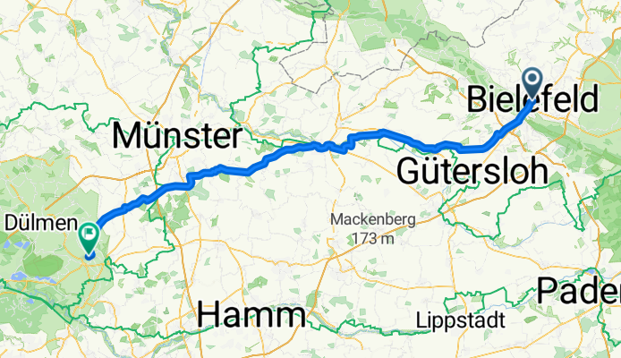 Bielefeld - Lüdinghausen