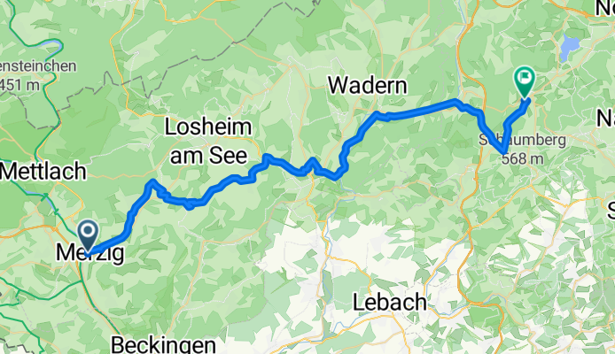 Von Merzig bis Nohfelden