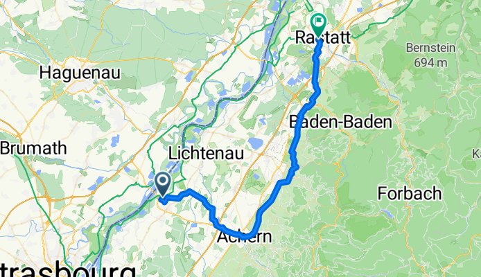 Im Bahnwörtel nach Schlossstraße