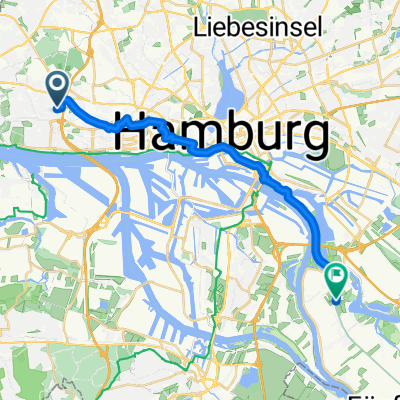 Adickesstraße, Hamburg nach Beim Bieberhof, Hamburg