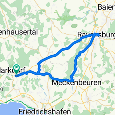 Markdorf nach Ravensburg