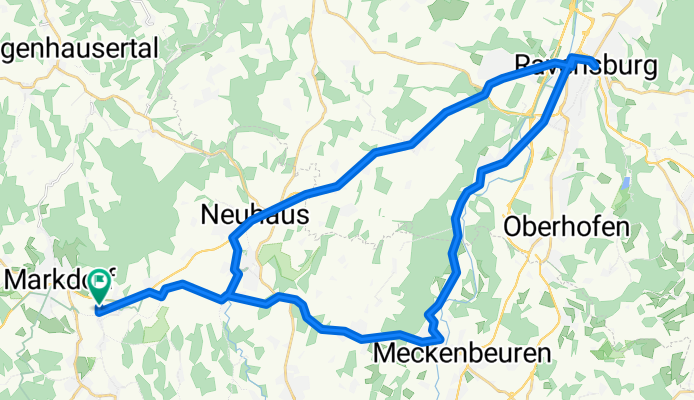 Markdorf nach Ravensburg