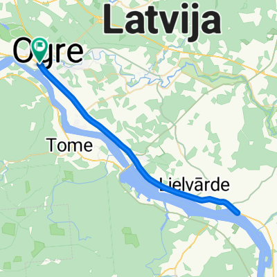 Grīvas prospekts to Grīvas prospekts