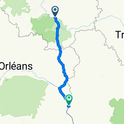 From Melun to Cosne-Cours-sur-Loire