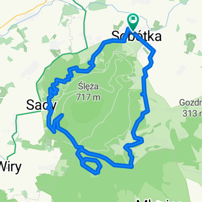 Propozycja trasy MTB trasy dla klient贸w Green eBikes