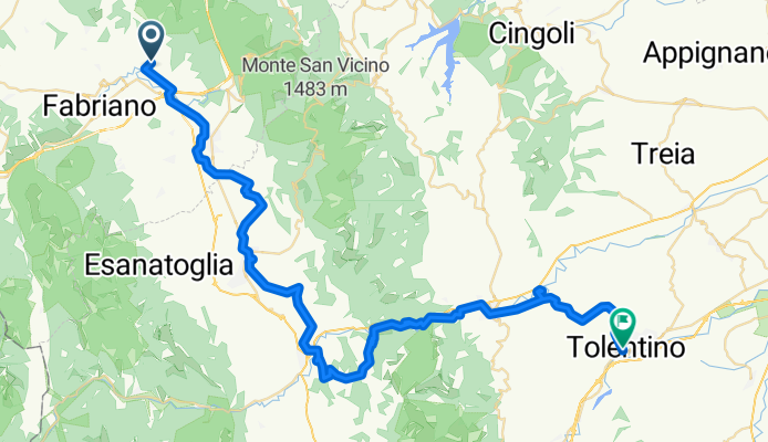 Fabriano - Tolentino