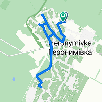 Route from Улица Шевченка