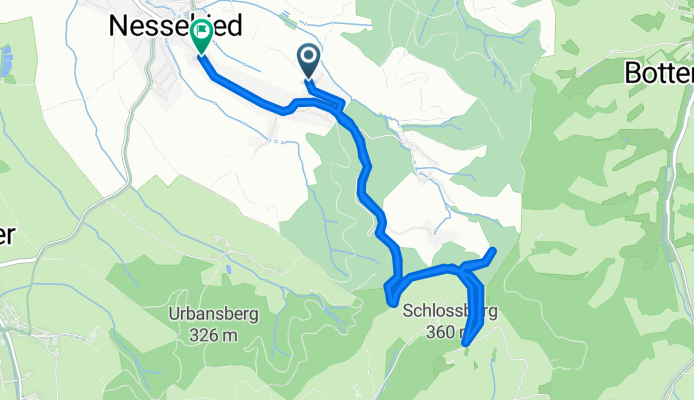 Appenweier nach Dorfstraße, Appenweier