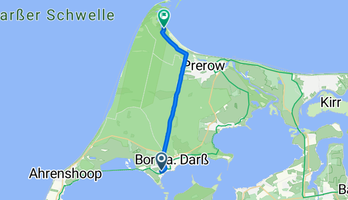 Auf dem Ende, Born auf dem Darß nach Born auf dem Darß, Born auf dem Darß
