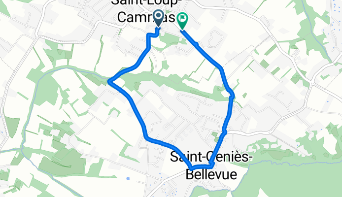 De Marigny à Route de Saint-Génies