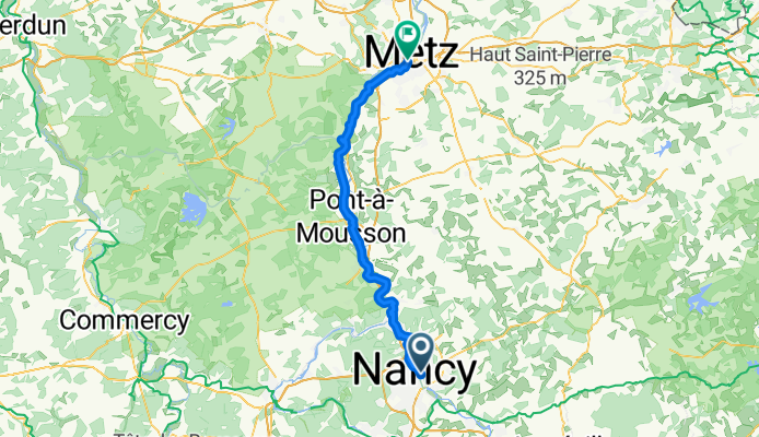 Von Nancy bis Metz
