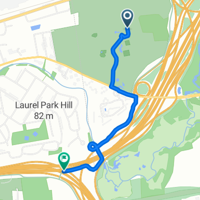 Manchester to Charter Oak Greenway, East Hartford