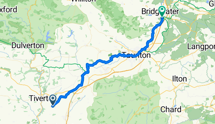 Tiverton - Bridgwater