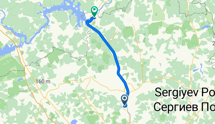От Огородный проезд до улица Советская