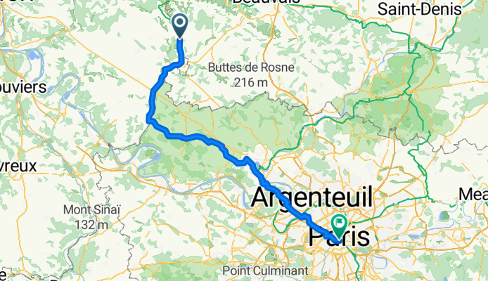 Sérifontaine - Paris