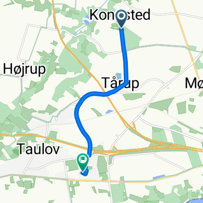 Kongsted Engvej, Fredericia to Finsensvej, Fredericia