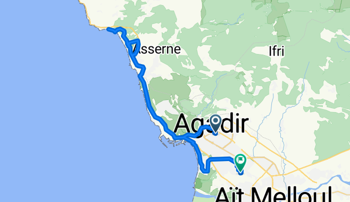 De Marin Pecheur à Avenue Laayoune