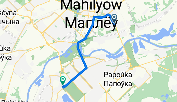 улица Королёва, Могилев до улица Симонова, Могилев