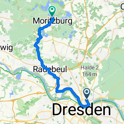 Königsbrücker Straße 4A nach Schloßallee