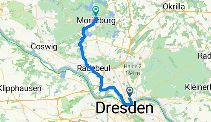 Königsbrücker Straße 4A nach Schloßallee