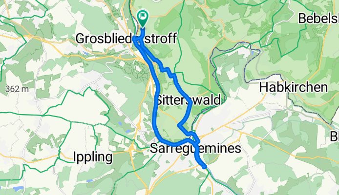 Kloppstraße nach Kloppstraße