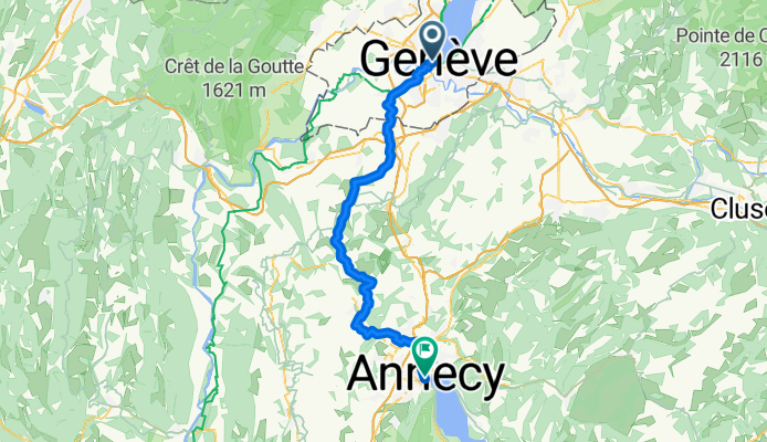 Von Genf bis Annecy