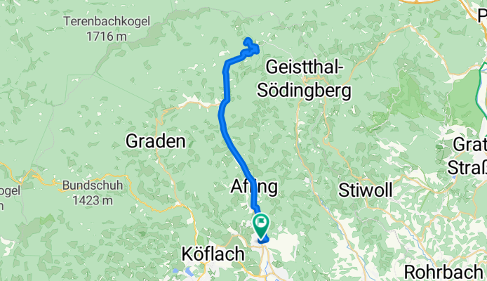 Steirergasse, Bärnbach nach Steirergasse, Bärnbach