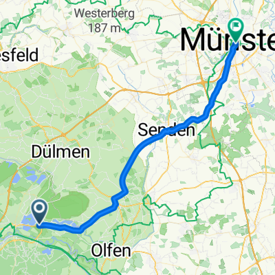 Hullerner Straße, Haltern am See nach Michaelisplatz, Münster