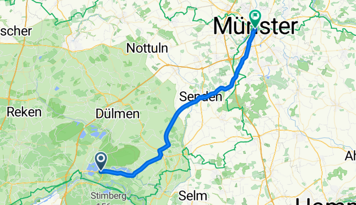 Hullerner Straße, Haltern am See nach Michaelisplatz, Münster