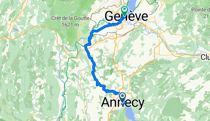Von Annecy bis Genf