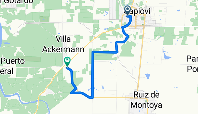 Ruta desde Avenida Las Camelias