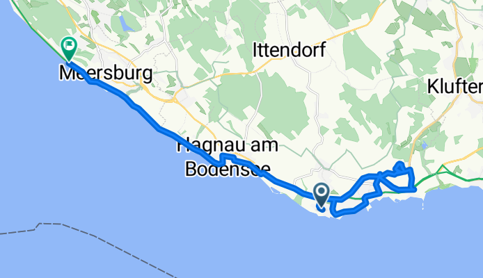 Hardtstraße nach Meersburg Gehauweg