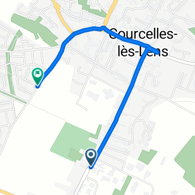 Rue des Fusillés to Rue des Roses