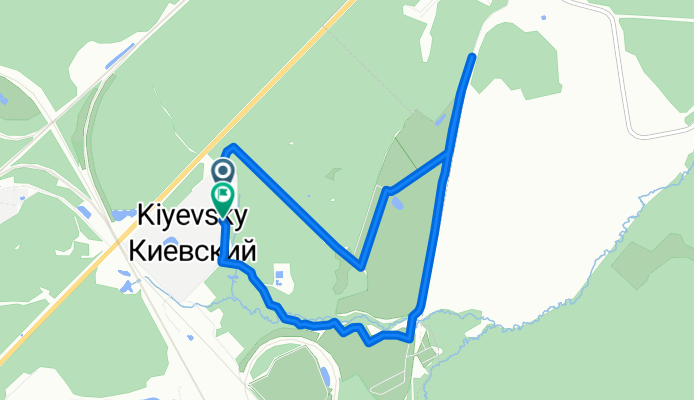 Киевское шоссе, Киевский до Киевское шоссе, Киевский