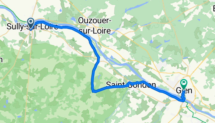 From Sully-sur-Loire to Gien